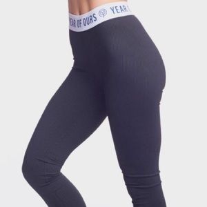 Year of Ours Navy Leggings